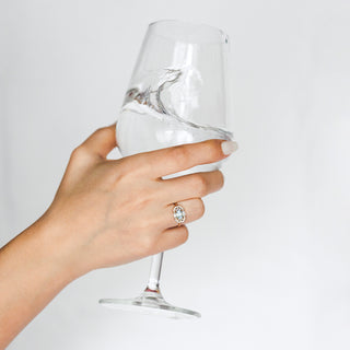 Lena Topaz 24K Gold Ring - Gold Vermeil Rings - Womuse | Fine Jewelry