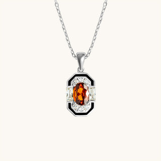 Lena Garnet Necklace