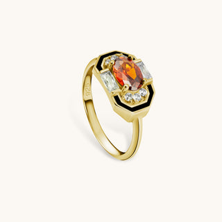 Lena Garnet Ring