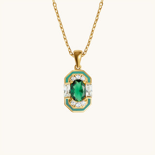 Lena Emerald Necklace