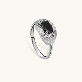 Lena Black Onyx Ring