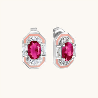 Lena Tourmaline Stud Earring