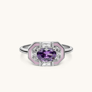 Lena Amethyst Ring