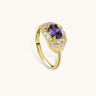 Lena Amethyst Ring