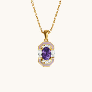 Lena Amethyst Necklace