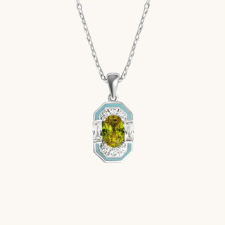 Lena Peridot Necklace