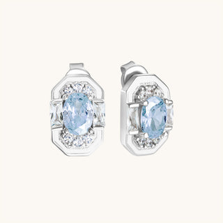 Lena Topaz Stud Earring