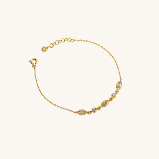 Vivian Clear Quartz Bracelet or Anklet