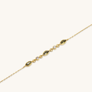 Vivian Clear Quartz Bracelet or Anklet