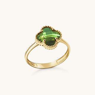 Clover Muse Zultanite Ring