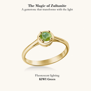 Petite Round Zultanite Ring