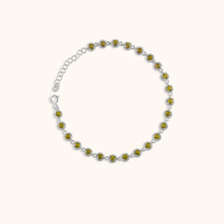 Round Mini Tennis Bracelet
