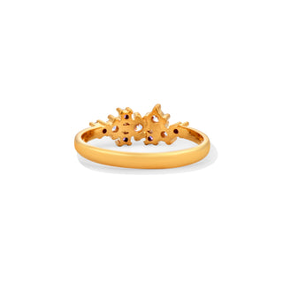 Stelle Gold Ring - Gold Vermeil Rings - Womuse | Fine Jewelry