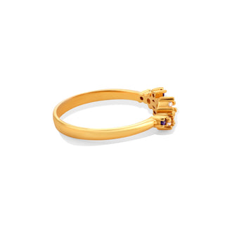 Stelle Gold Ring - Gold Vermeil Rings - Womuse | Fine Jewelry
