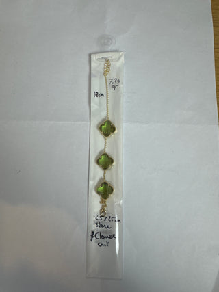 Muse Triple Clover Zultanite Bracelet