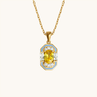 Lena Citrine Necklace
