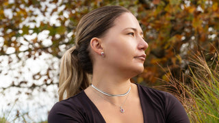 Lena Ruby Stud Earring