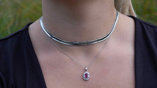 Lena Ruby Necklace