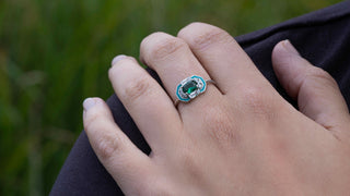 Lena Emerald Ring