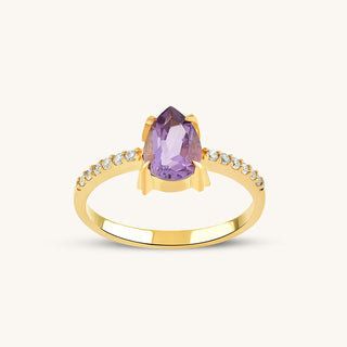 Scintillante Twinkling Amethyst Ring