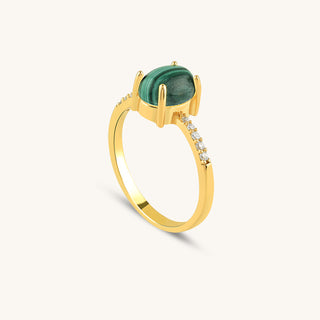 Impeccabile Malachite Ring