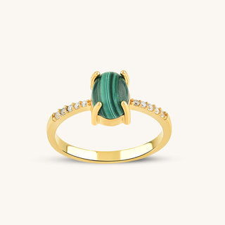 Impeccabile Malachite Ring