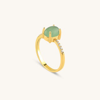 Muschio Aventurine Ring