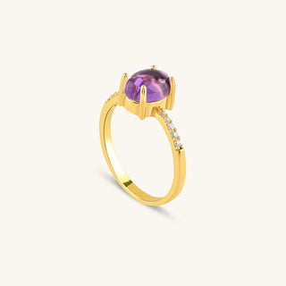 Impeccabile Amethyst Ring