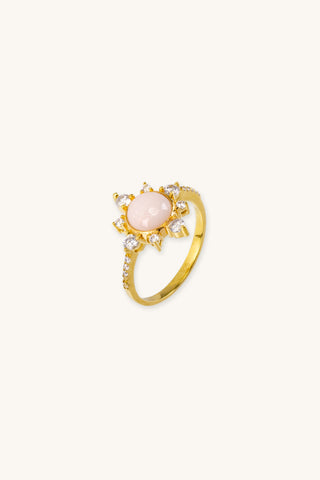 Sunshine Pink Opal Ring