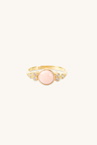Eleanor Pink Opal Ring