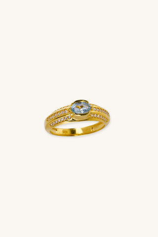 Bella Blue Topaz Ring