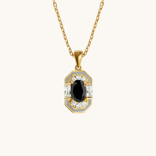 Lena Black Onyx Necklace