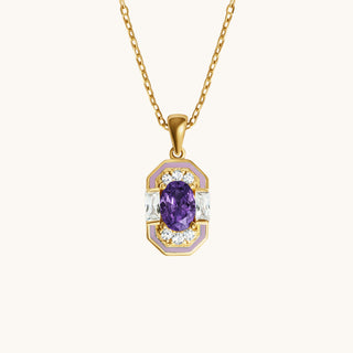 Lena Amethyst Necklace