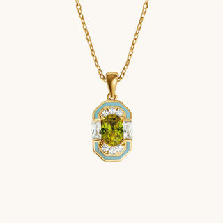 Lena Peridot Necklace