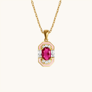 Lena Ruby Necklace