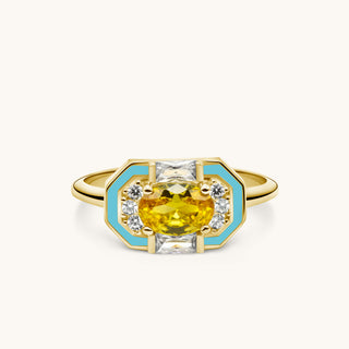 Lena Citrine Ring