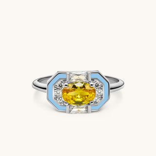 Lena Citrine Ring
