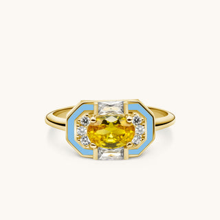 Lena Citrine Ring