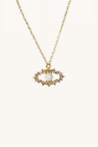 Nefertiti's Radiance Opal Necklace