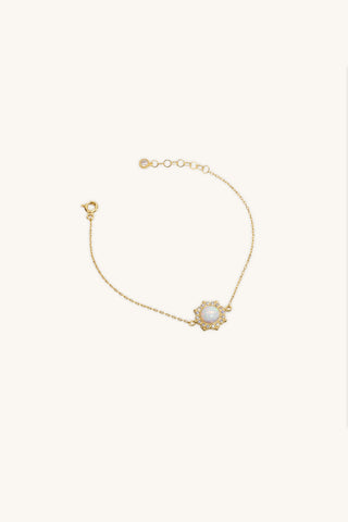 Sun White Opal Bracelet or Anklet
