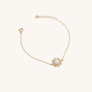 Sun White Opal Bracelet or Anklet