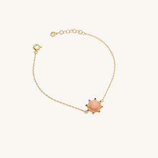 Starlight Pink Opal Bracelet or Anklet