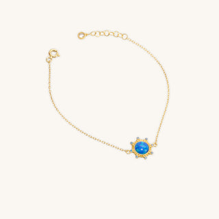 Starlight Blue Opal Bracelet or Anklet