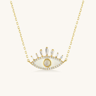 Cleopatra's Lunar Majesty Moonstone Necklace