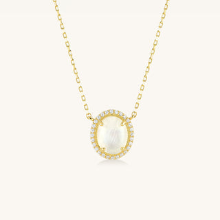 Luminosa Glowing Moonstone Necklace