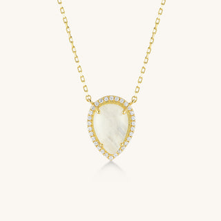 Lacrima Glowing Moonstone Necklace