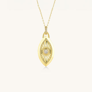 Regina Oculorum Moonstone Necklace