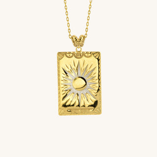 The Sun Tarot Card Necklace