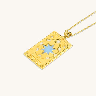 The Star Tarot Card Necklace