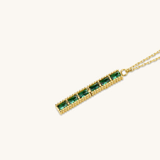 Theodora Emerald Necklace